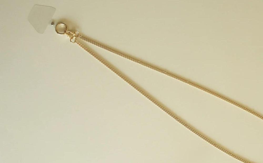 【LENERAオリジナルスマートフォンショルダー】smartphone shoulder - yurve / gold 【079040】